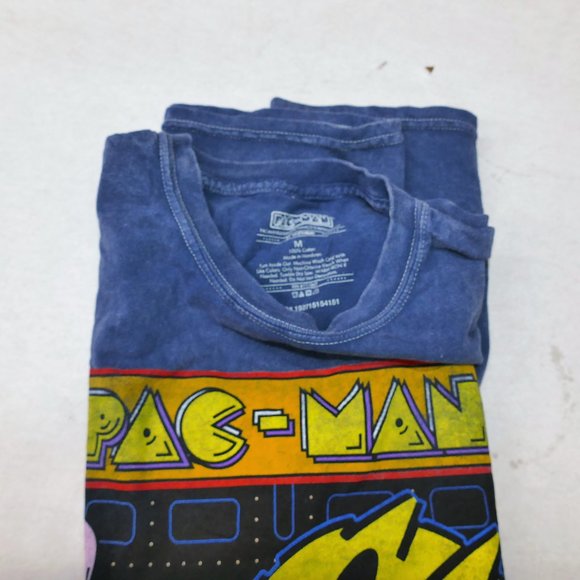 PAC MAN Cotton Blue T-Shirt Size M by Fifth Sun - Picture 8 of 9